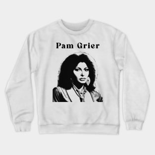 Say Hello Pam Grier Crewneck Sweatshirt